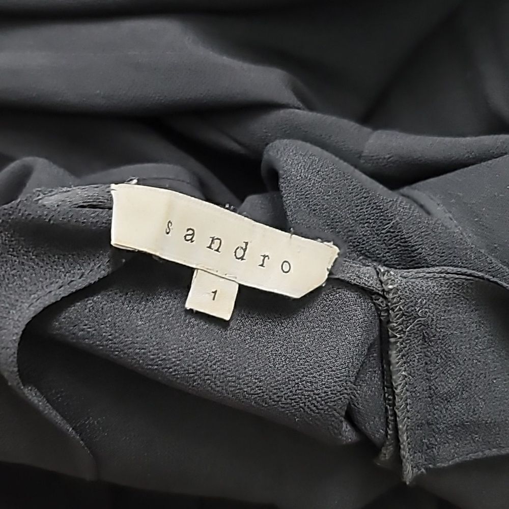 Sandro Black  Jumpsuit - Picture 8 of 11